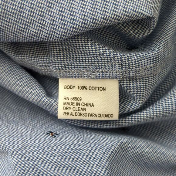 Daniel Cremieux Blue Blouse with Pattern - Picture 6 of 9